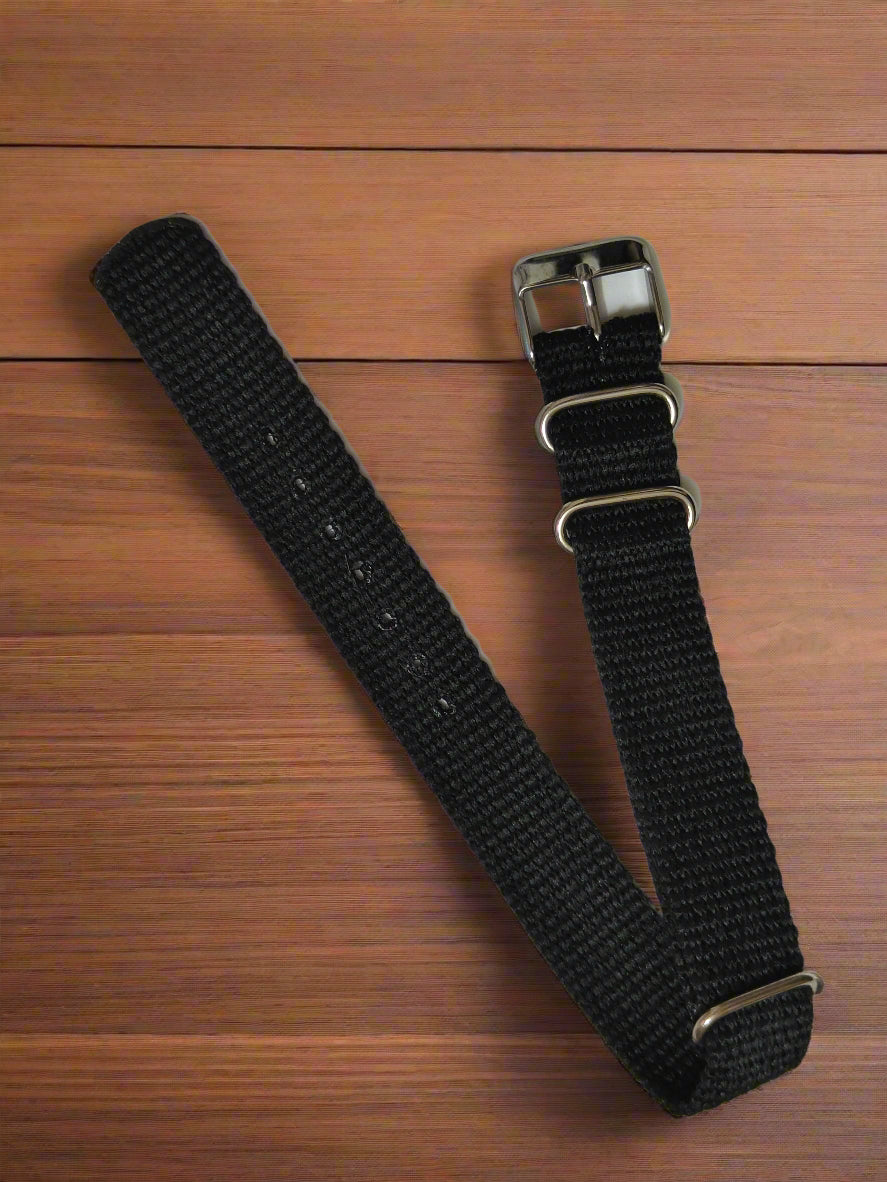 Black Nato Watch Strap