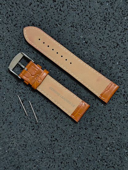 Crocodile print premium  leather straps