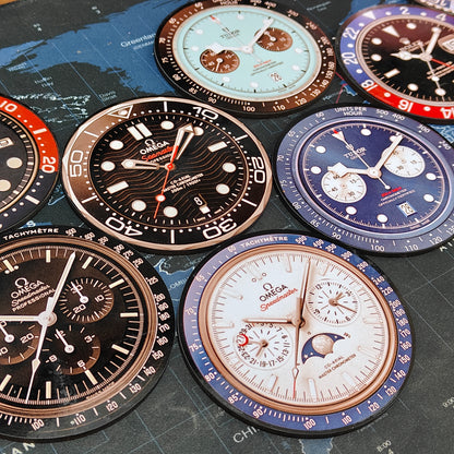 Tiger Straps Watch Coasters (pack of 6)