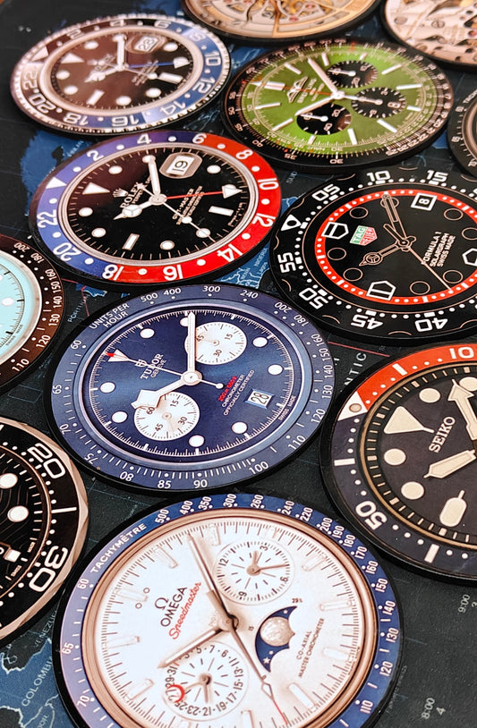 Tiger Straps Watch Coasters (pack of 6)