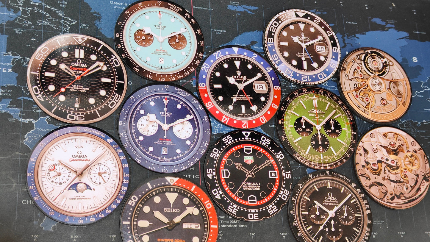 Tiger Straps Watch Coasters (pack of 6)