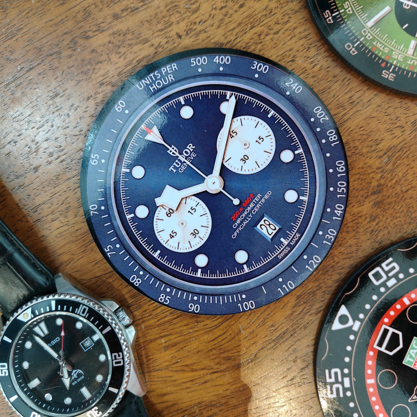 Tiger Straps Watch Coasters (pack of 6)