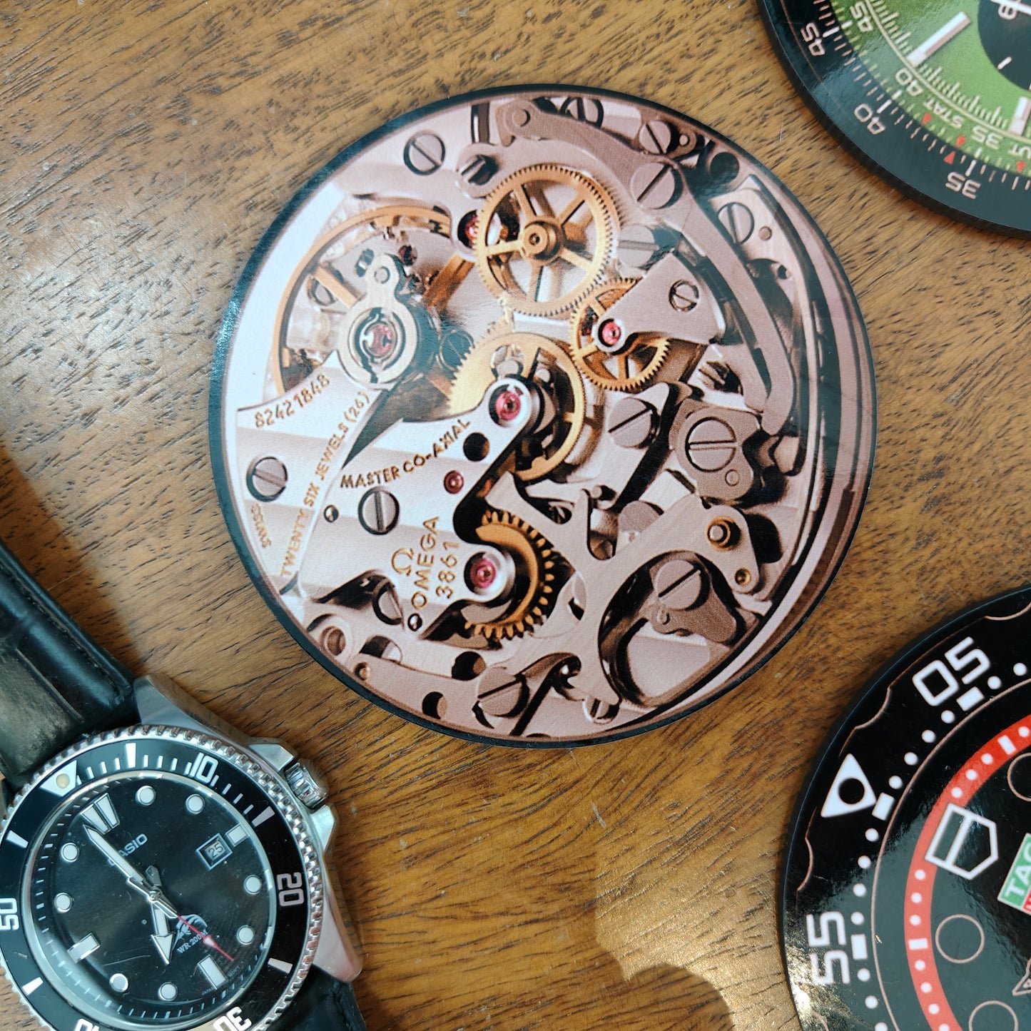 Tiger Straps Watch Coasters (pack of 6)