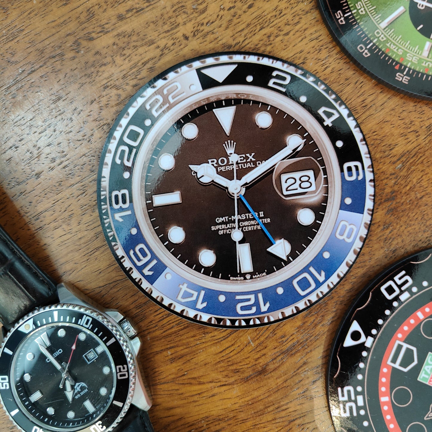 Tiger Straps Watch Coasters (pack of 6)