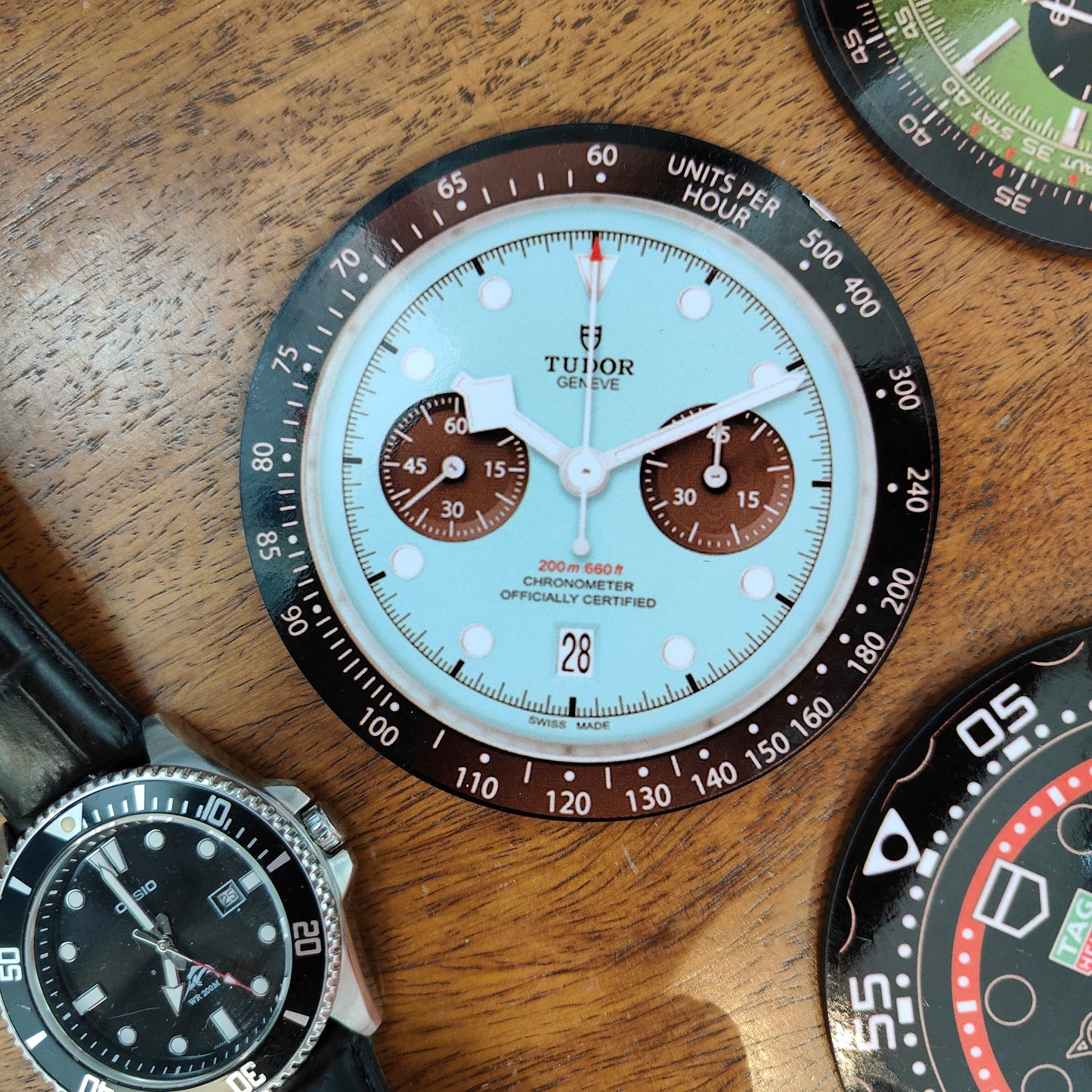 Tiger Straps Watch Coasters (pack of 6)