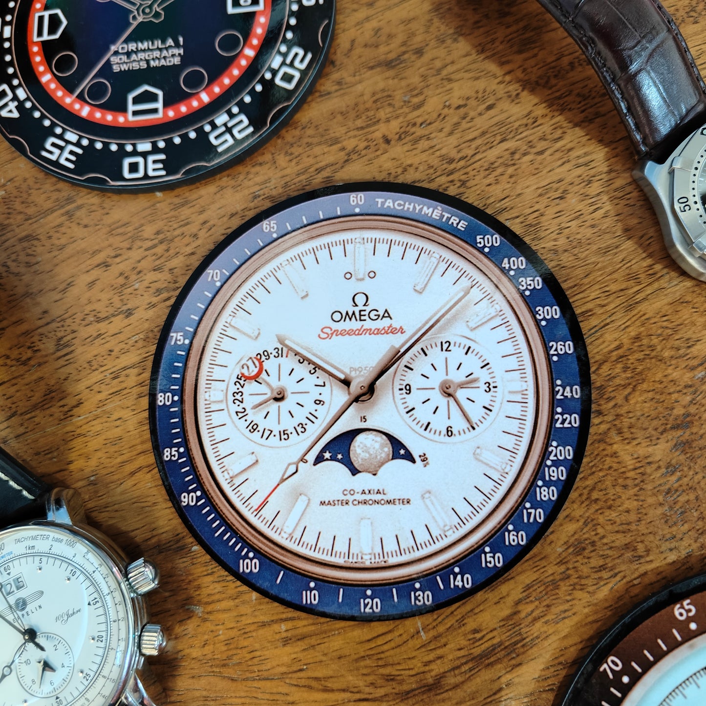 Tiger Straps Watch Coasters (pack of 6)