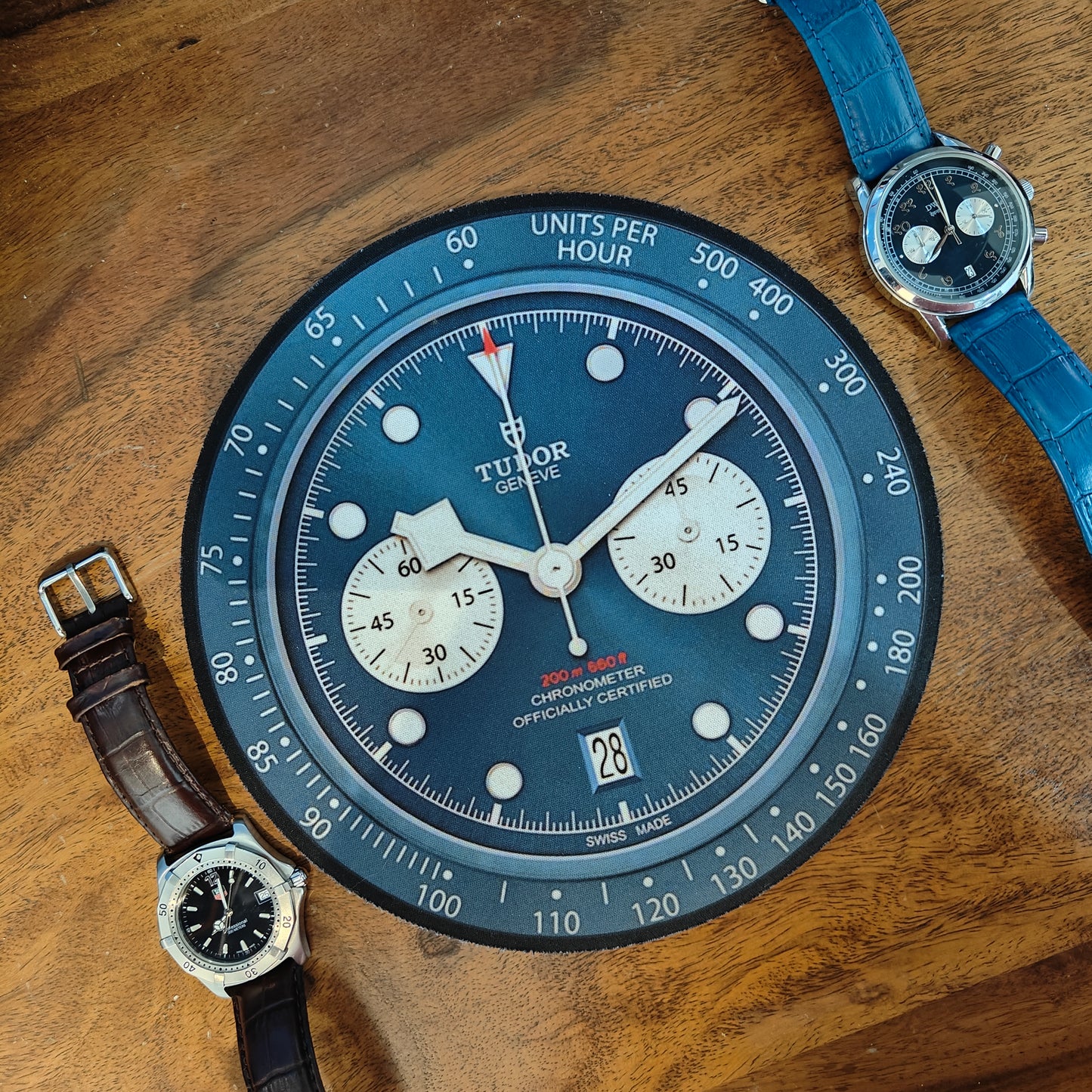 Tiger Straps Black Bay TimePad (Mouse pad)