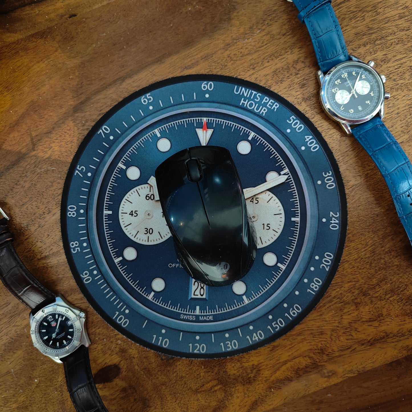 Tiger Straps Black Bay TimePad (Mouse pad)